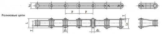 Цепь C2080SS